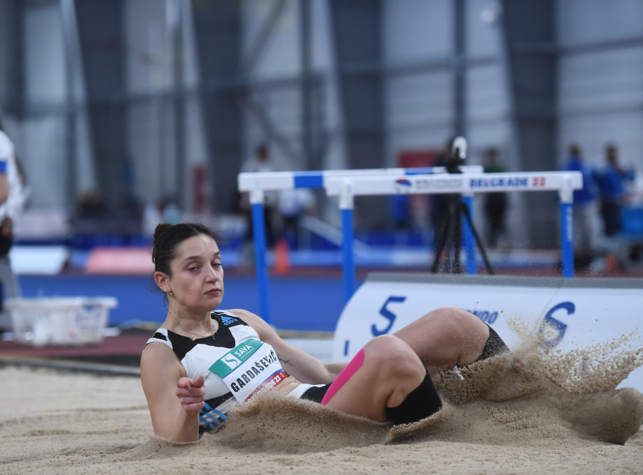 Milica Gardašević najbolja u skoku u dalj na Atletskom mitingu u Beogradu