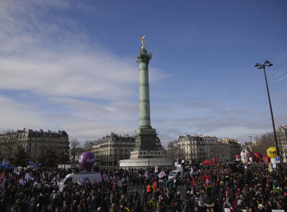 Protesti u francuskom gradu Albiju zbog penzione reforme