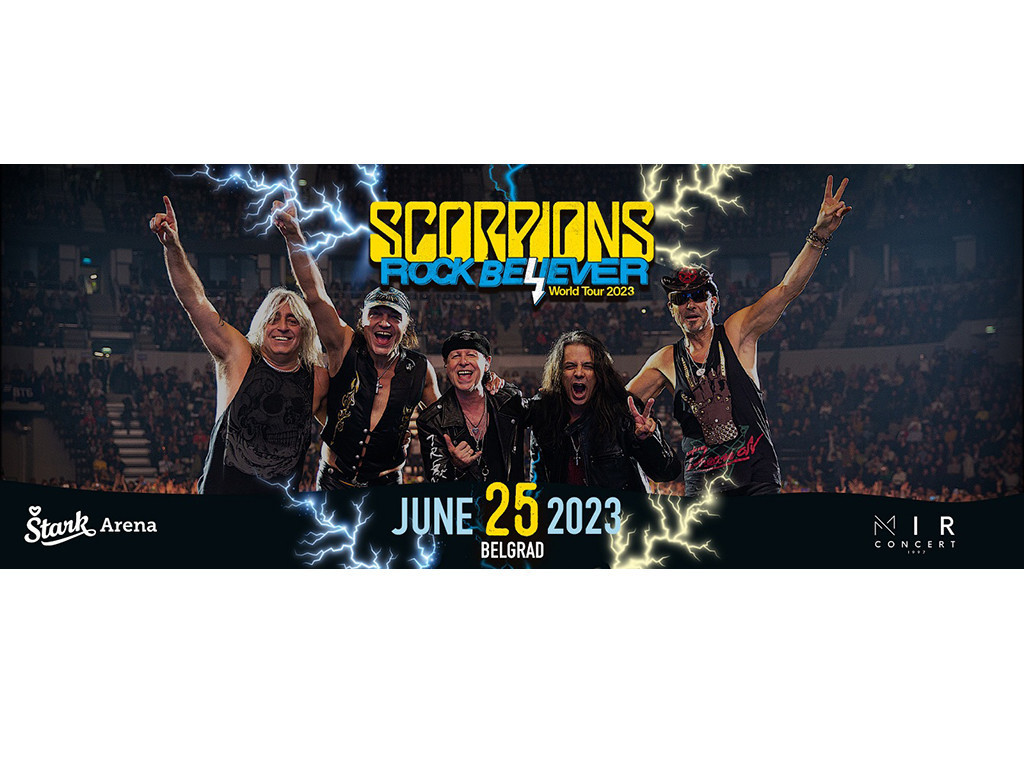 Rok grupa Scorpions nastupiće 25. juna u beogradskoj Štark Areni