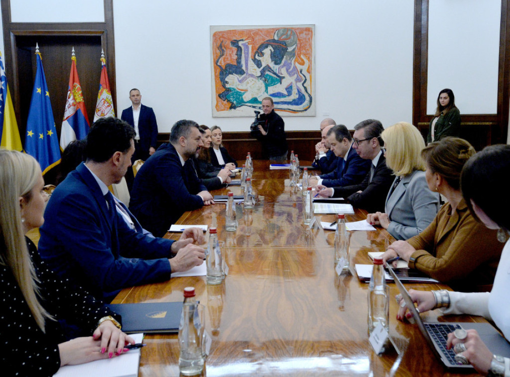 Vucic receives Konakovic