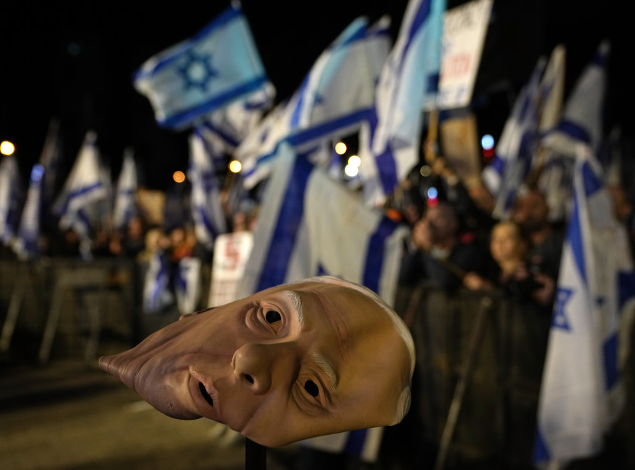 Desetine hiljada Izraelaca učestvovalo na novim protestima zbog reforme pravosuđa