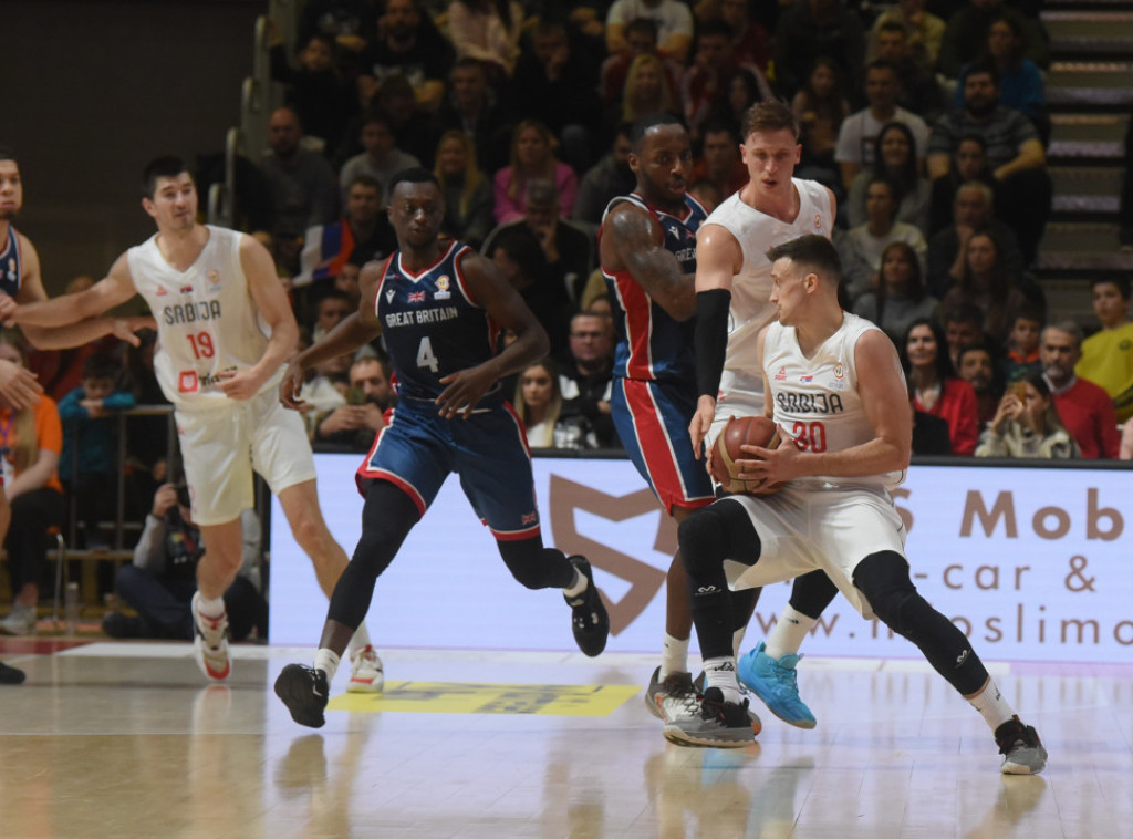 Serbia beat Great Britain to qualify for basketball world cup