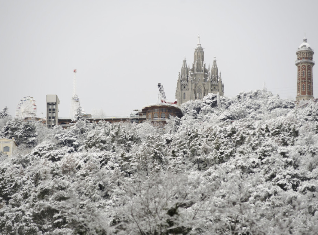 Oluja Hulijeta donela sneg Balearskim ostrvima i Barseloni