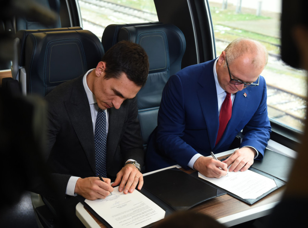 Agreement signed on EU grant for Belgrade-Nis high-speed rail line