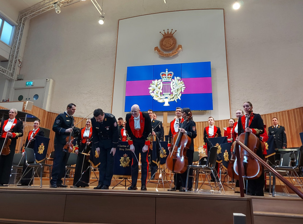 Održan prvi koncert ansambla "Stanislav Binički" tokom britanske turneje