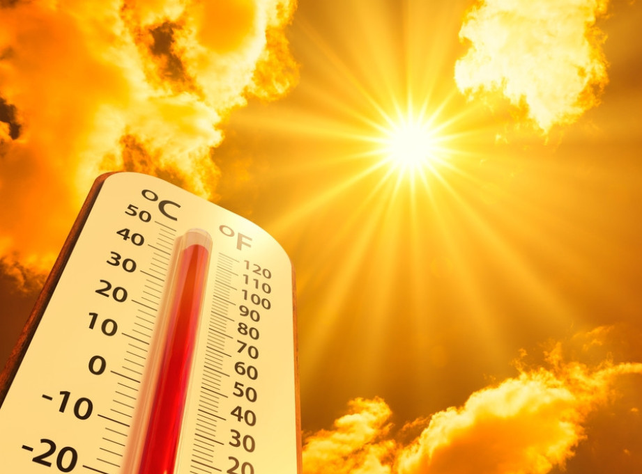 RHMZ: U 16.00 sati najtoplije u Banatskom Karlovcu, izmereno 39 stepeni Celzijusa