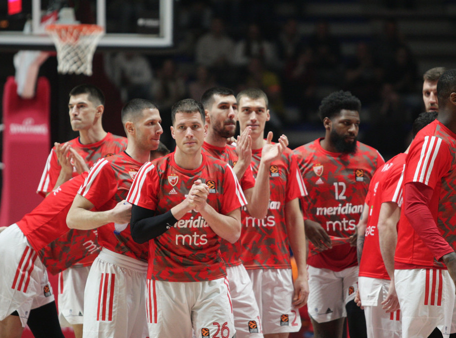 Košarkaši Crvene zvezde protiv Barselone bez Hange, Lazića i Simonovića
