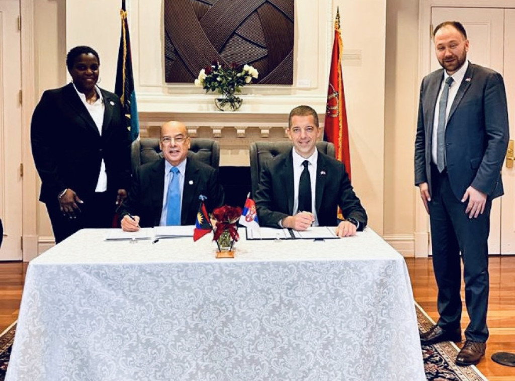 Zaključen sporazum između Srbije i Antigve i Barbude o uzajamnom ukidanju viza