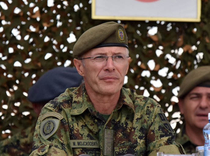 General Mojsilović obišao radove na izgradnji strelišnog kompleksa kod Bujanovca