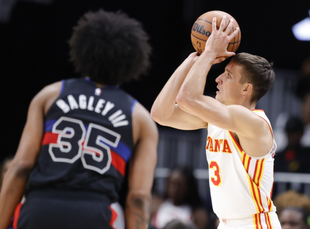 NBA: Bogdan Bogdanović postigao 18 poena u pobedi Atlante nad Detroitom