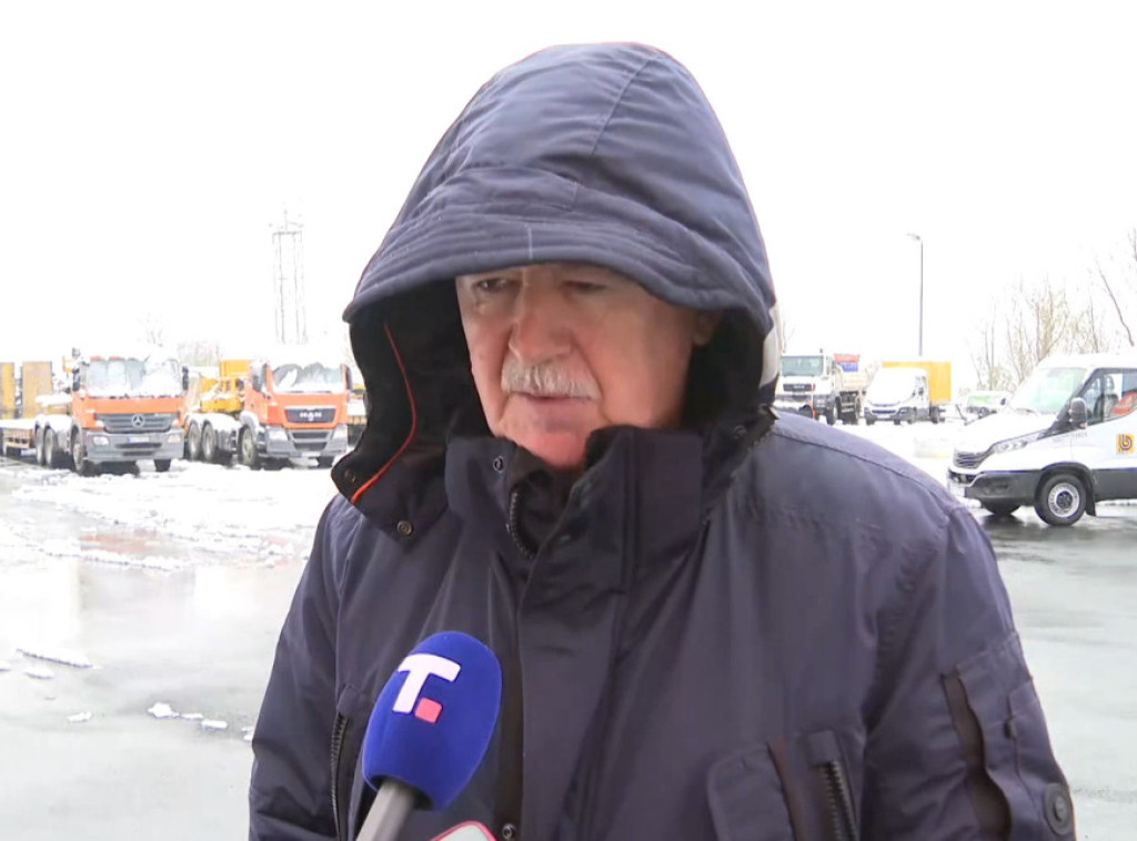 Željko Maravić: Zimske službe Beograd puta i dalje su u pripravnosti