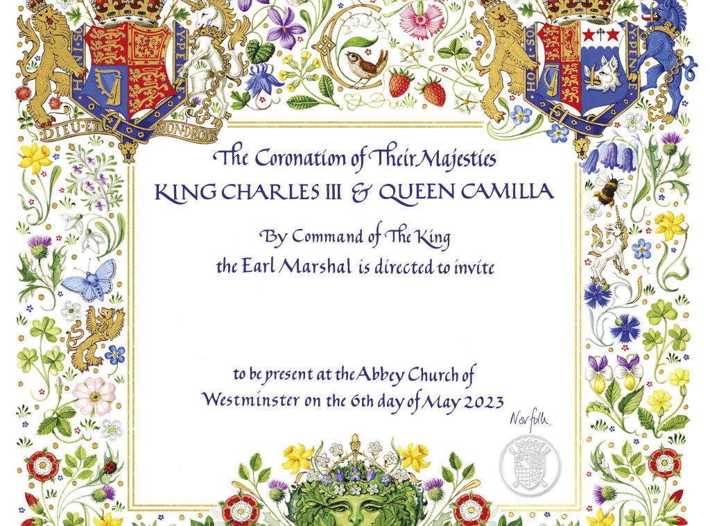 Supruga kralja Čarlsa III prvi put oslovljena kao "kraljica Kamila" na pozivnici za majsko krunisanje