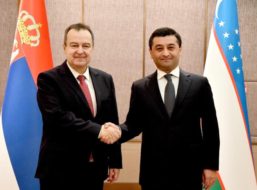 Dacic visits Tashkent