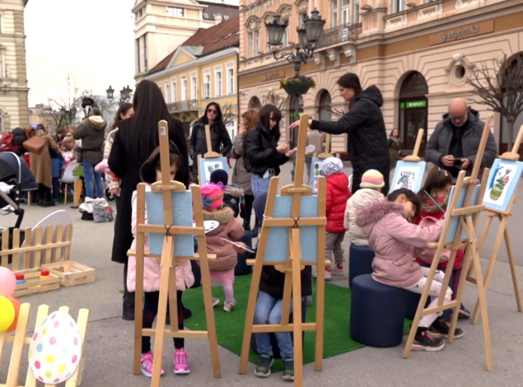 Počela dečja manifestacija "Čarolija Uskrsa" u Novom Sadu