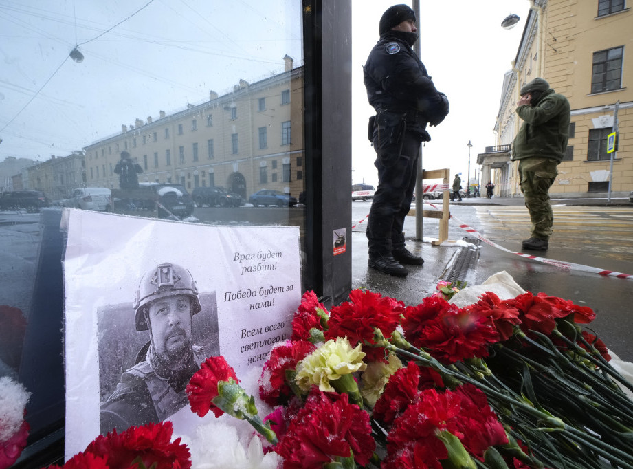 Moskva: Sahranjen ratni dopisnik Tatarski koji je stradao u terorističkom napadu