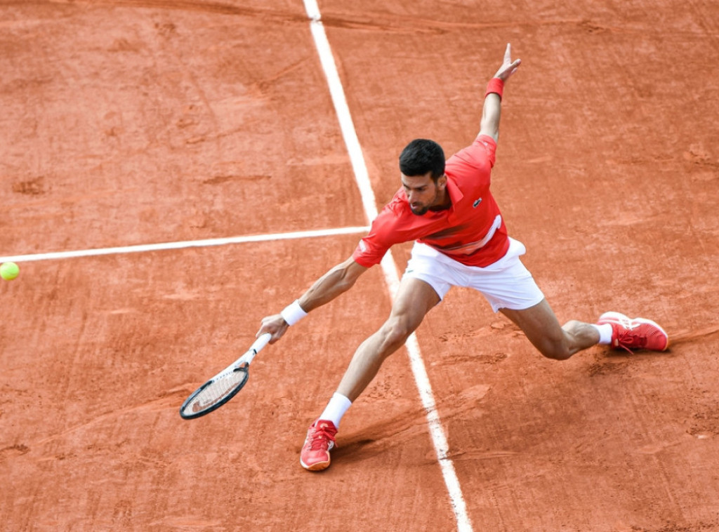 Srpski teniser Novak Đoković odradio trening na terenima Vimbldona