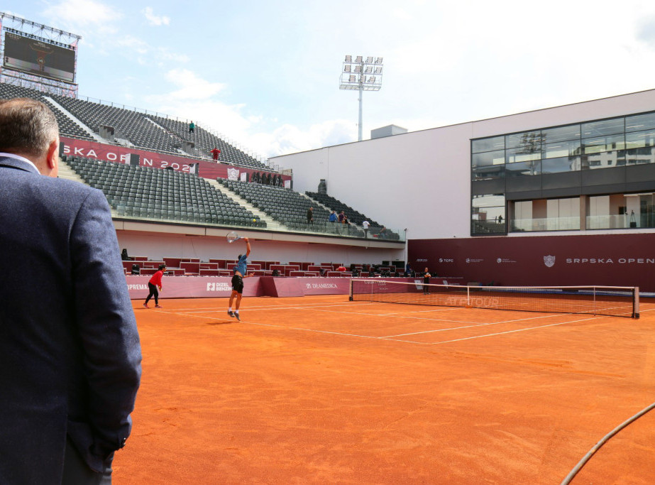 Srpski teniser Hamad Međedović eliminisan u prvom kolu turnira Srpska open