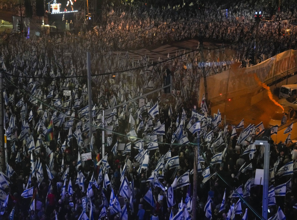 U Izraelu počela 15. nedelja protesta protiv reforme pravosuđa