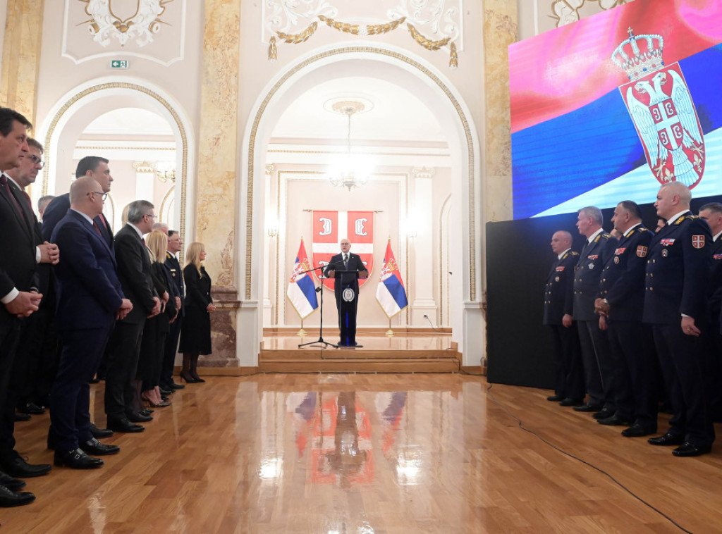 U Domu Garde na Topčideru priređen prijem povodom Dana Vojske Srbije