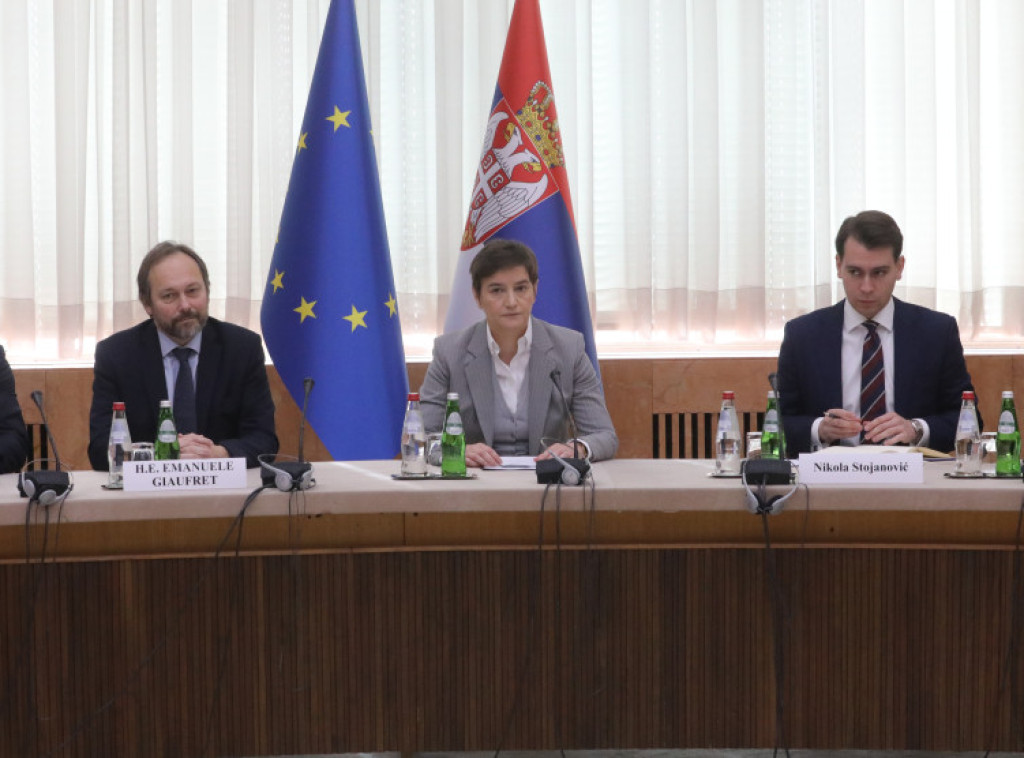 Premijerka Brnabić razgovarala sa predstavnicima Radne grupe Saveta EU - COELA