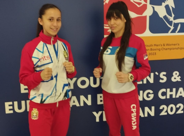 Bokserke Sanja Mitić i Dragana Jovanović osvojile prve medalje za Srbiju na EP u Jerevanu