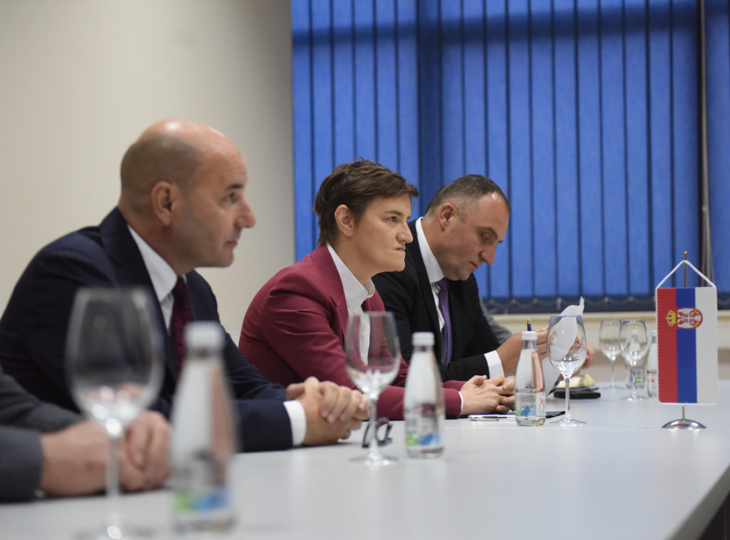 Premijerka Brnabić se sastala u Mostaru sa Draganom Čovićem i Borjanom Krišto