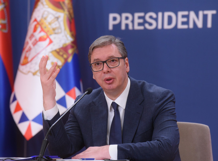 Vucic: Brussels meeting to be tough, all big Western players are against us