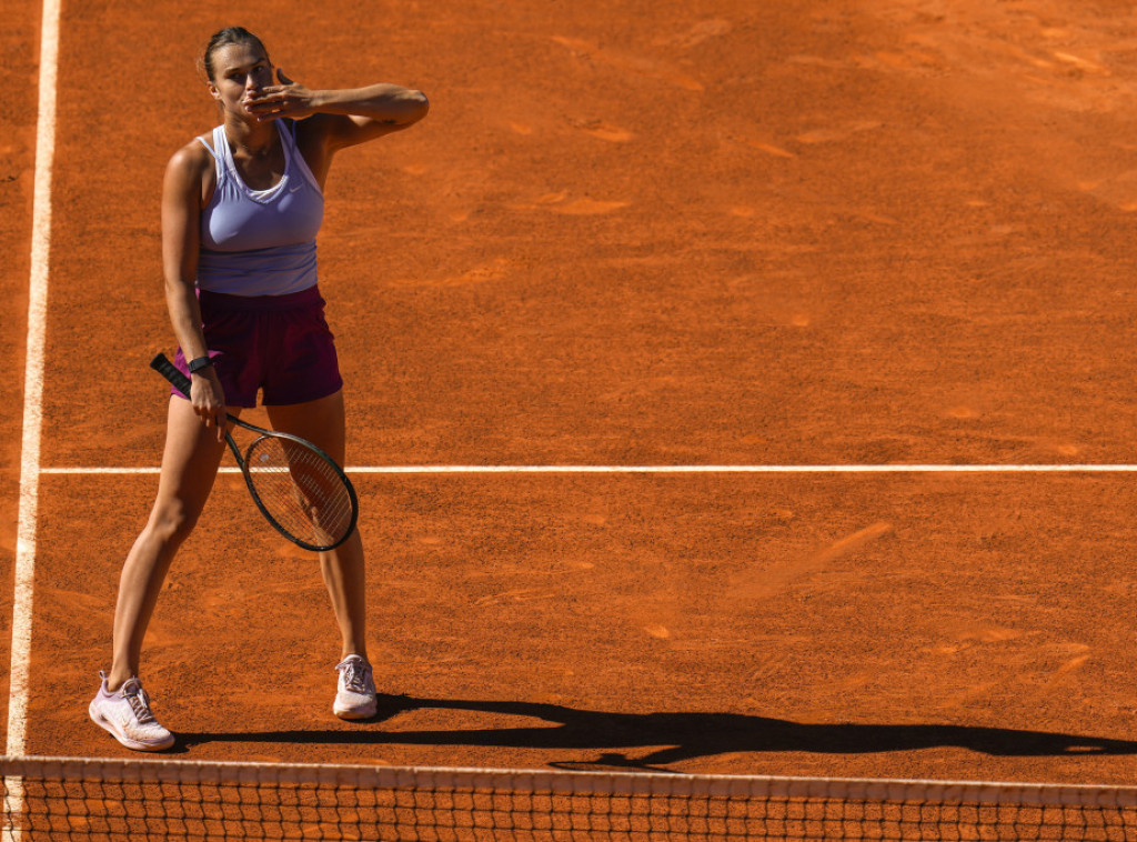 Beloruska teniserka Arina Sabalenka plasirala se u finale turnira u Madridu