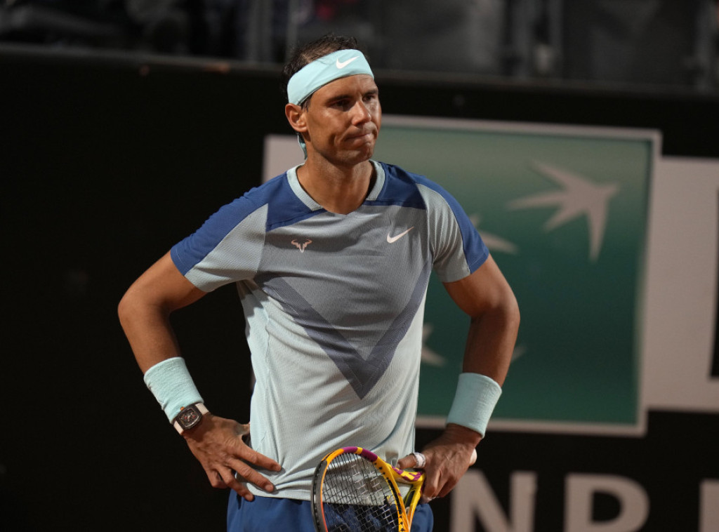 Rafael Nadal zbog povrede propušta i masters u Rimu