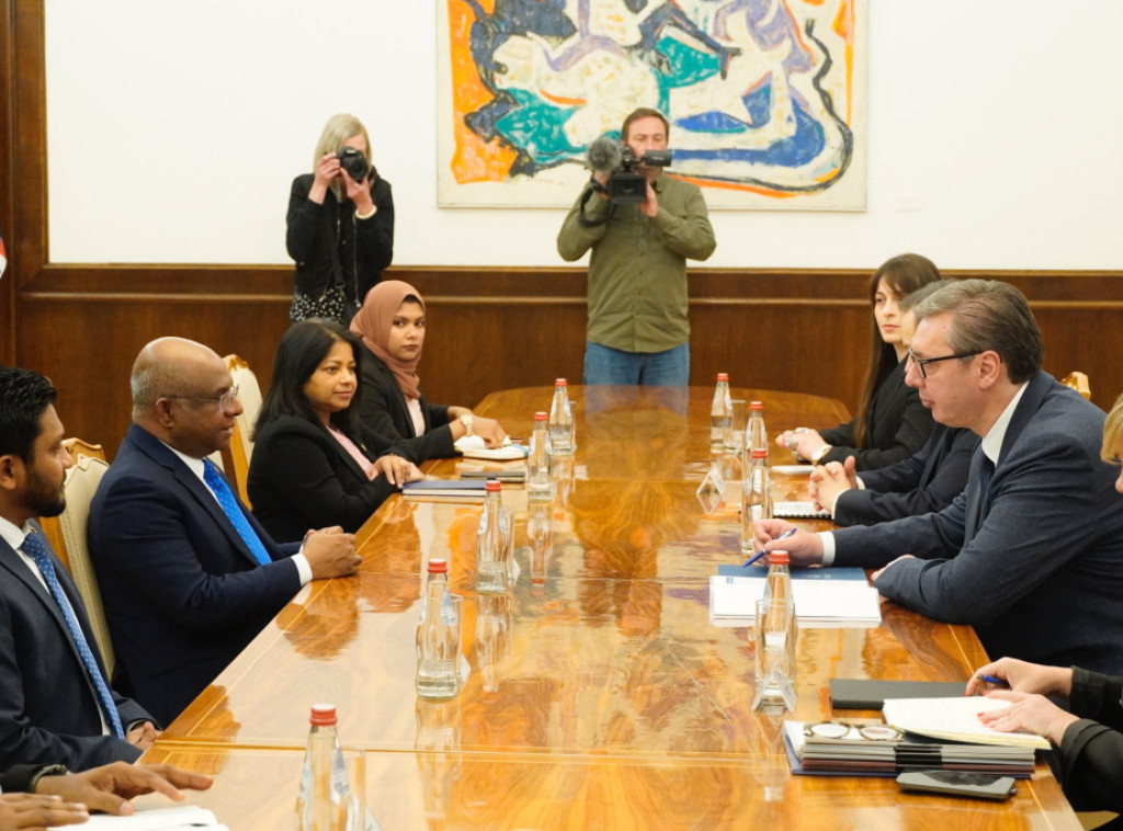 Vucic receives Shahid