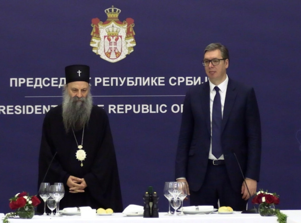 Vucic, Serbian patriarch discuss fateful matters