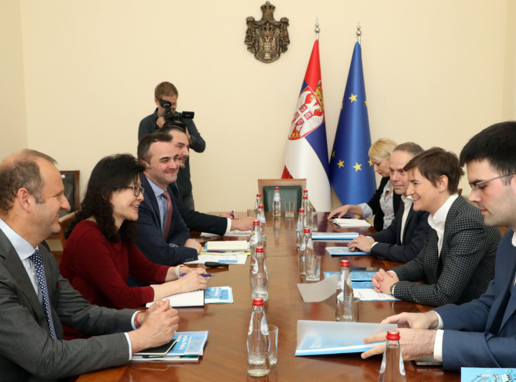 Brnabic meets with World Bank representatives