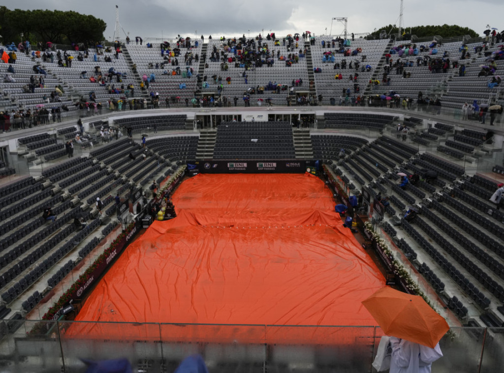 Centralni teren na teniskom turniru u Rimu do 2026. dobija pokretni krov
