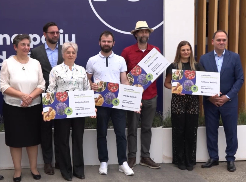 Konkurs NLB banke završen svečanom dodelom nagrada za najbolje projekte u organskoj proizvodnji