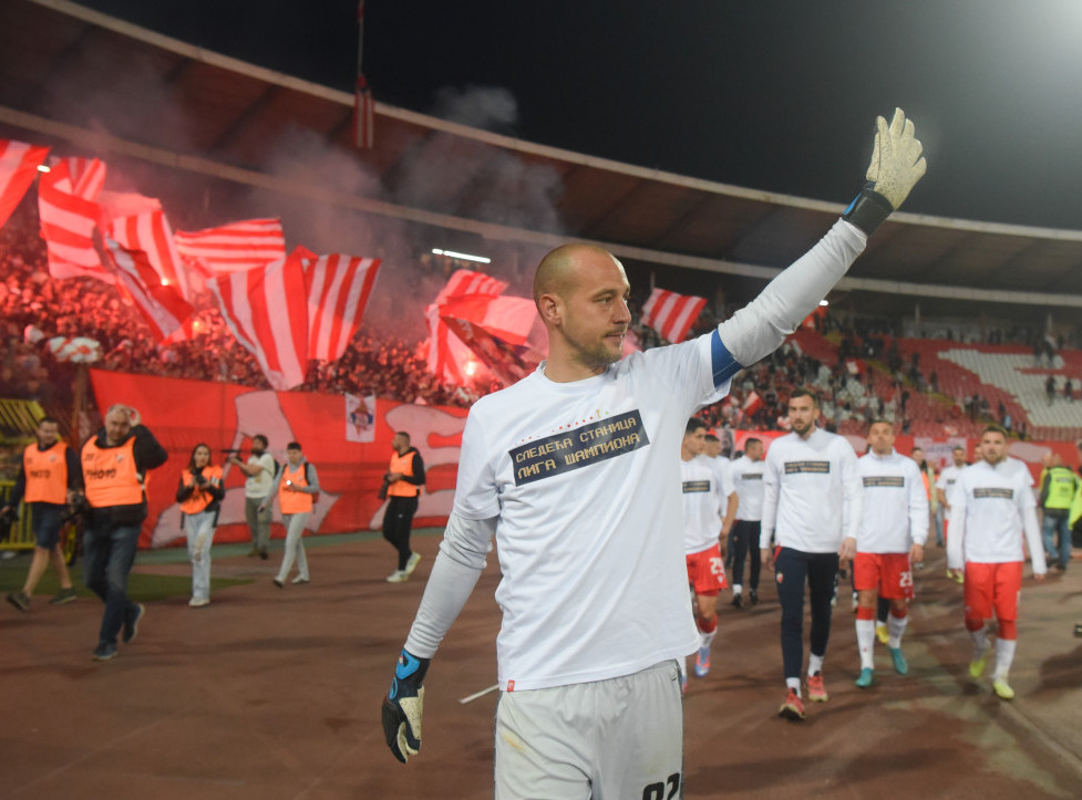 Milan Borjan: Hvala svima u klubu, uvek ću biti Zvezdin vojnik