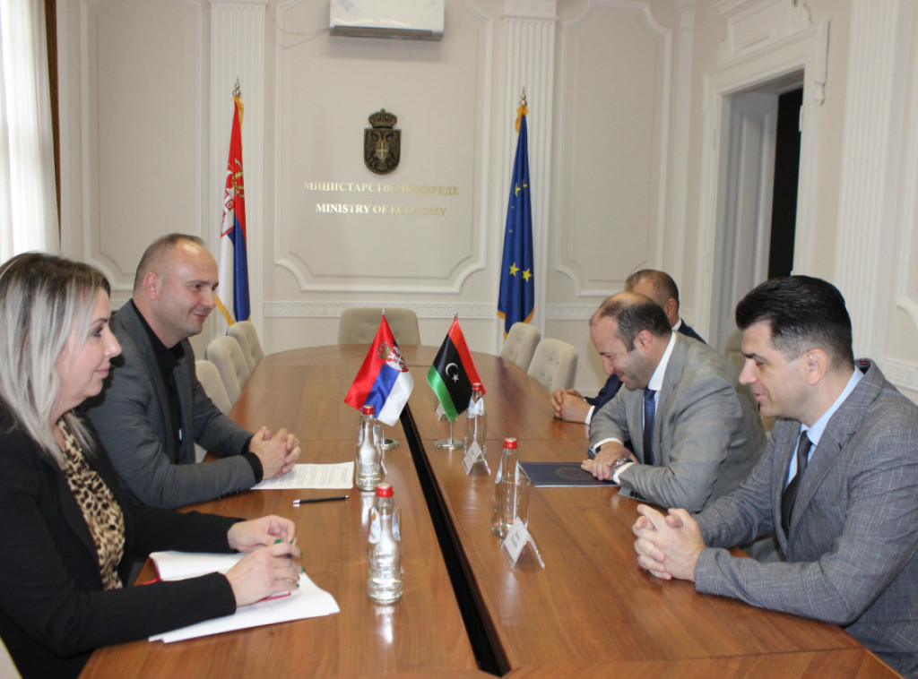 Mitrovic, Libyan ambassador discuss bilateral economic cooperation