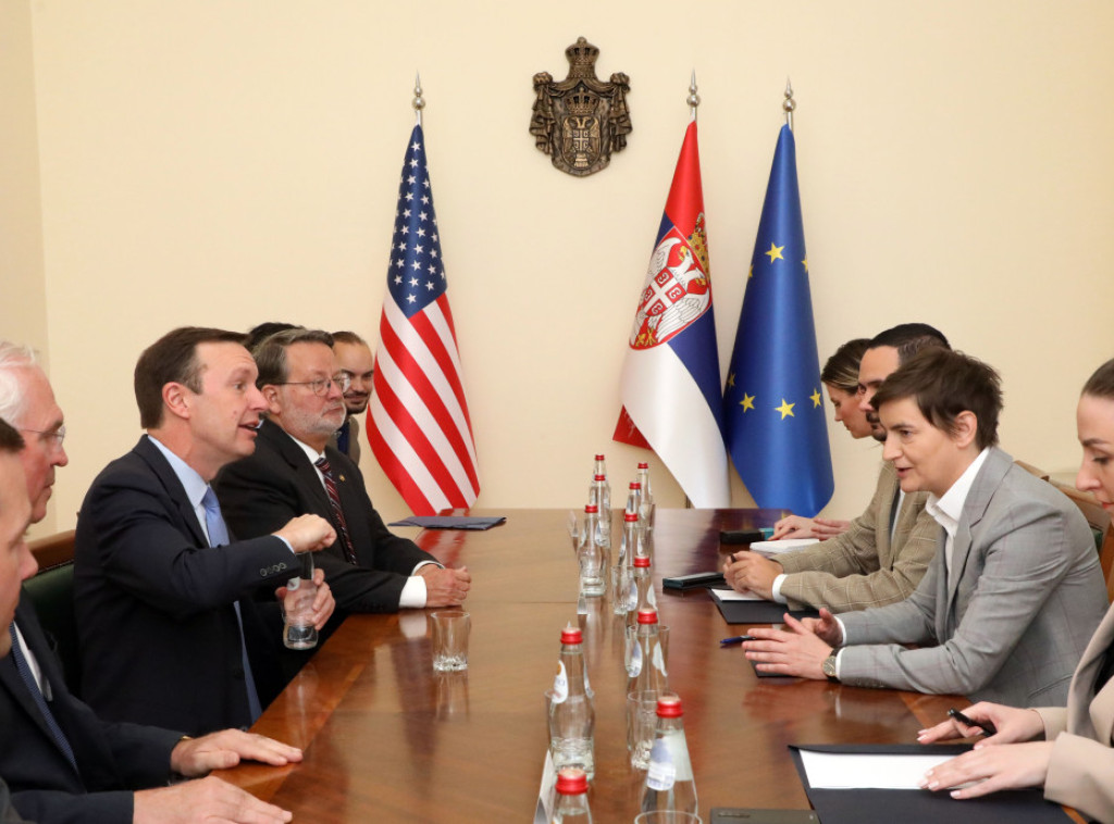 Brnabic meets with US senators