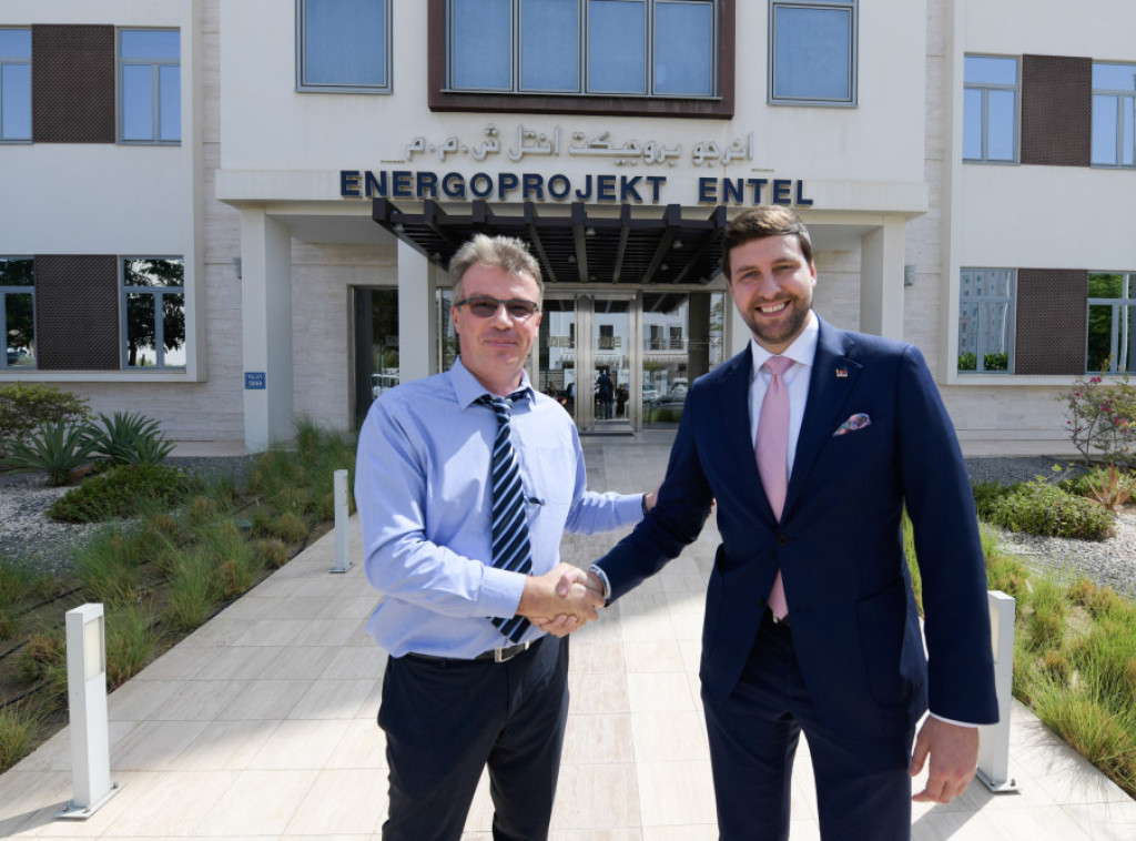 Edin Đerlek: Srpska kompanija "Energoprojekt Entel" uspešno posluje u Omanu