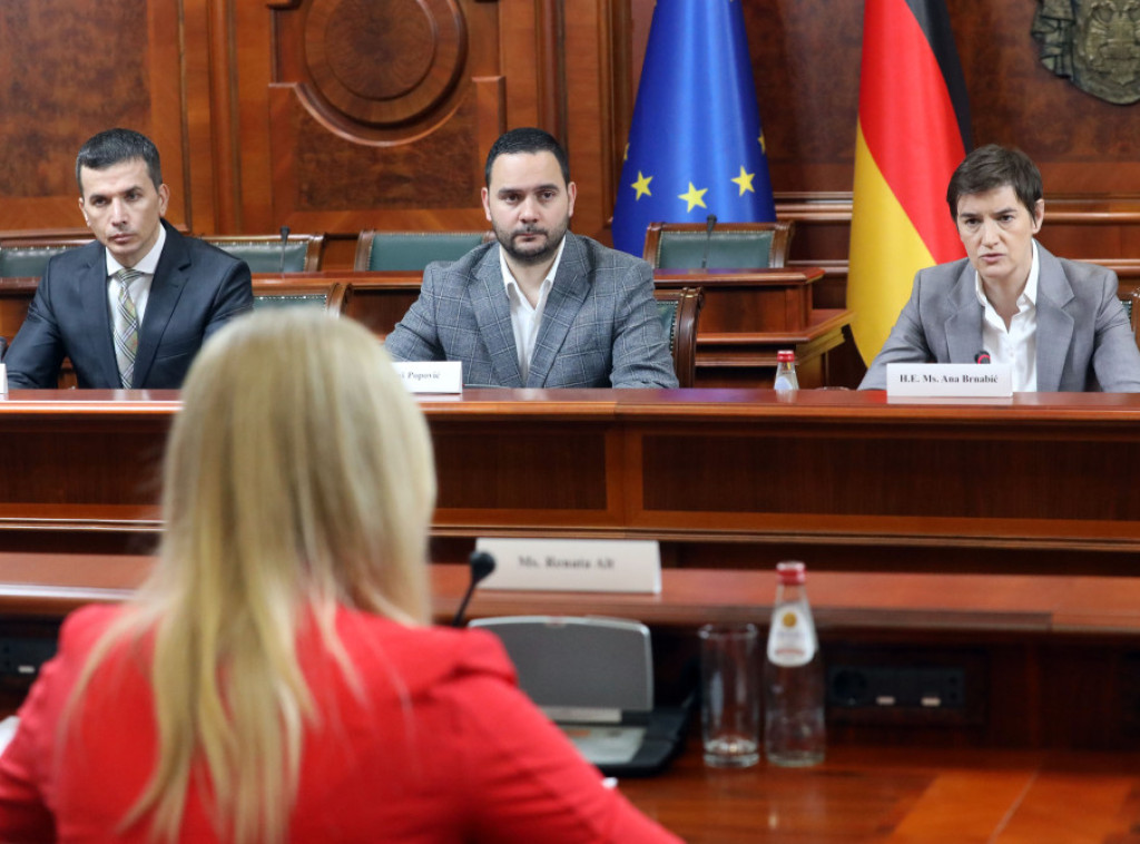 Brnabic meets with members of Bundestag committee