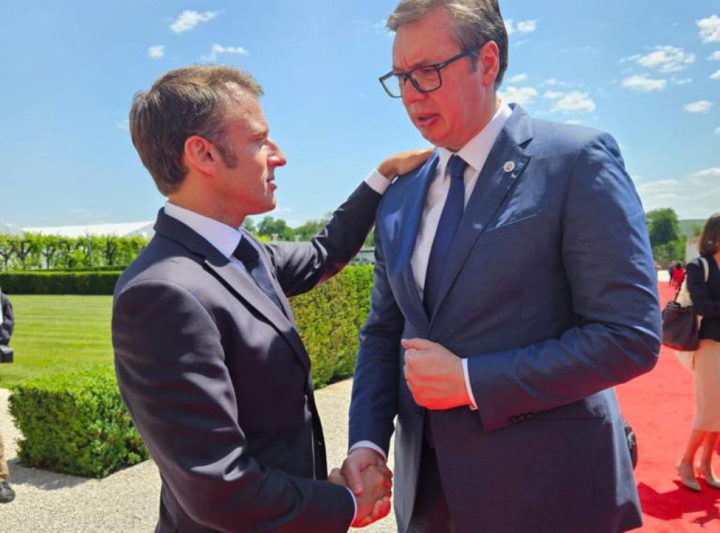 Vucic: Difficult discussion with Macron, Scholz about escalation in Kosovo-Metohija