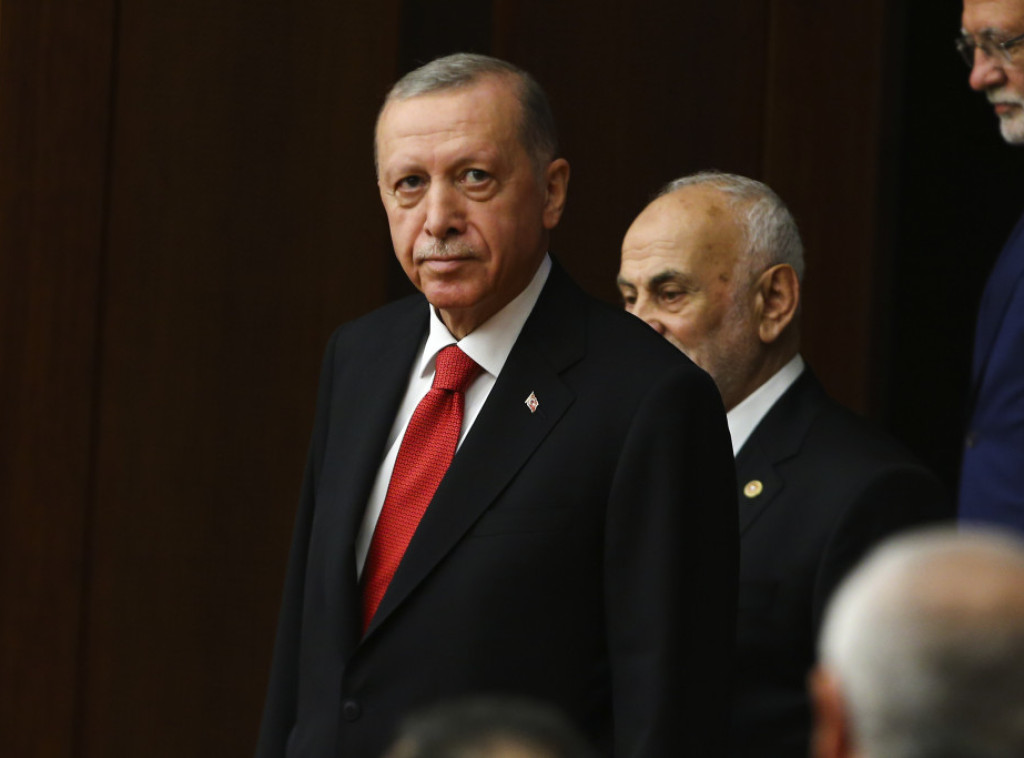 Predsednik ruske Dume preneo Erdoganu na inauguraciji Putinovu čestitku