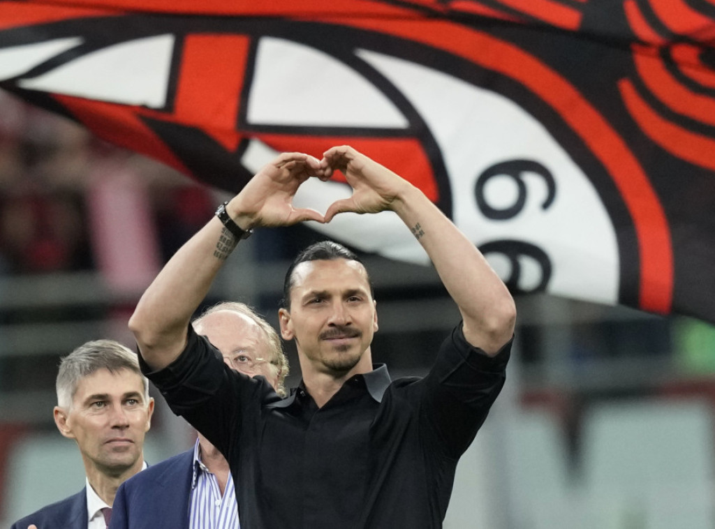 Zlatan Ibrahimović u suzama posle utakmice Milan - Verona objavio kraj karijere