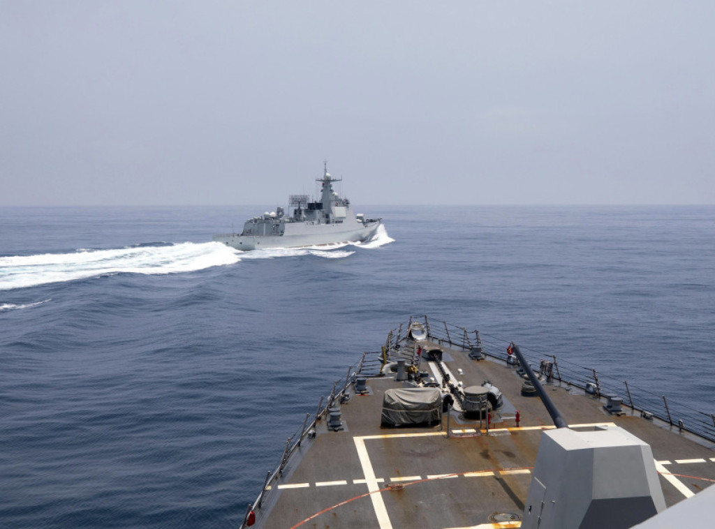 Mornarica SAD objavila snimak incidenta sa kineskim brodom u Tajvanskom moreuzu