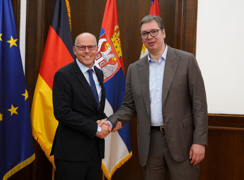 Vucic meets with Bundestag member