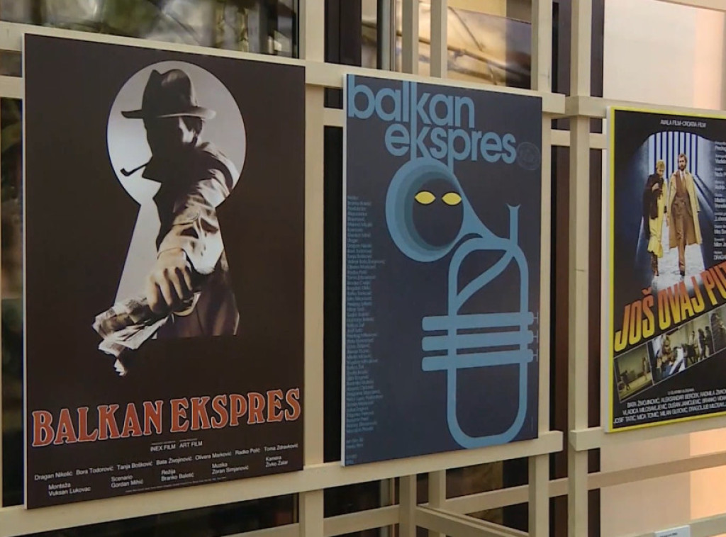Otvorena izložba studentskih plakata posvećena Bati Živojinoviću u Kinoteci