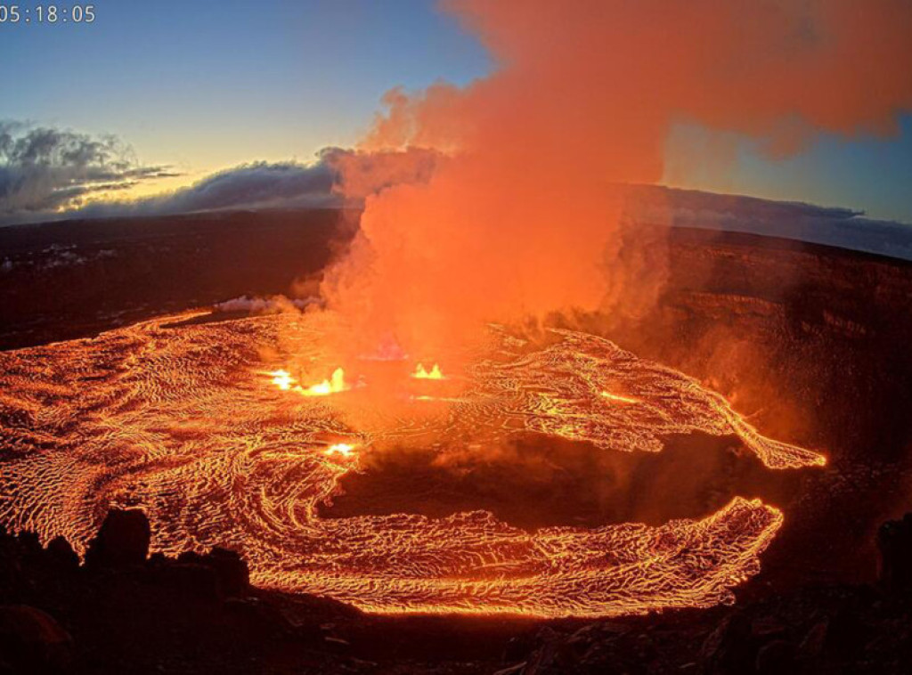 Havaji: Eruptirao vulkan Kilauea na Velikom ostrvu u havajskom arhipelagu