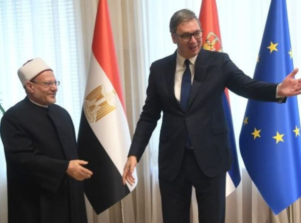 Vučić: Odličan i srdačan razgovor sa velikim muftijom Egipta