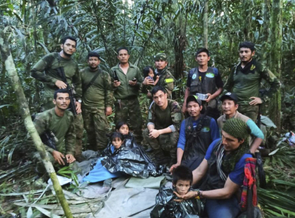 Kolumbija: Pronađeno četvoro dece, pet nedelja nakon pada aviona