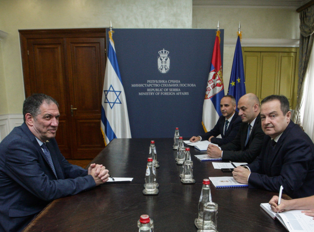 Ministar Dačić se sastao sa ambasadorom Izraela u Srbiji