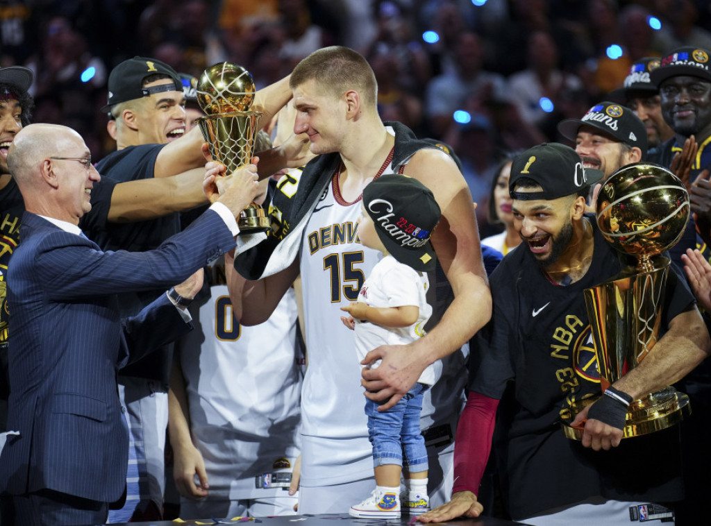 Serbia's Nikola Jokic named MVP of NBA finals